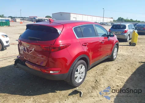 2017 Kia Sportage Lx from USA, damaged, VIN KNDPM3AC9H7176335